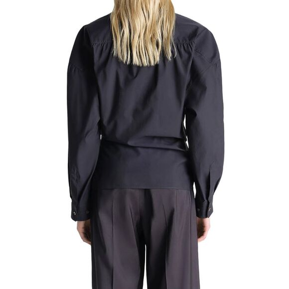 Lemaire Women Twisted Cotton Shirt